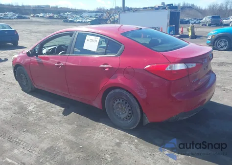 2016 Kia Forte Lx from USA, damaged, VIN KNAFK4A64G5541688